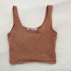 groceries apparel fitted crop top